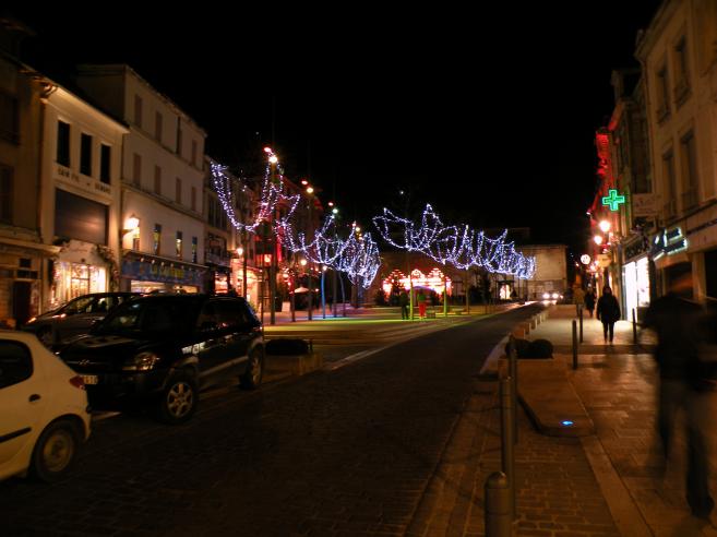  place Jean Jaurès, illuminations de noel